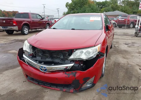 2013 Toyota Camry Hybrid Xle из США, поврежденный, VIN 4T1BD1FK9DU089721